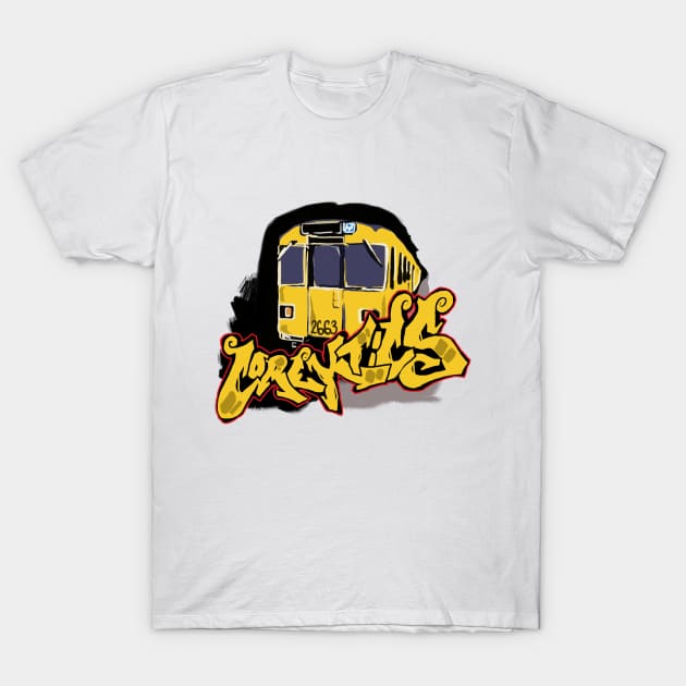 Graffiti Berlin T-Shirt by corekt